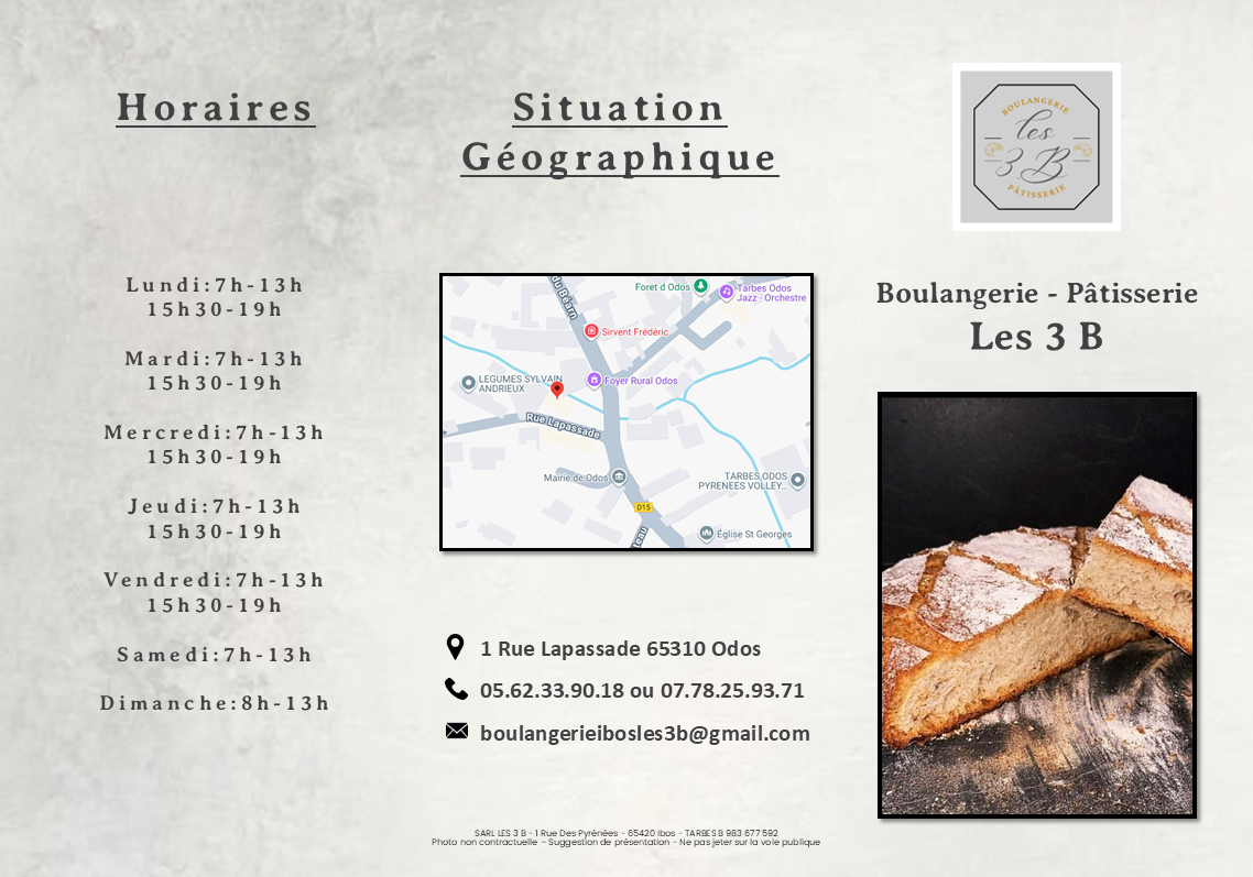 Infos les 3b