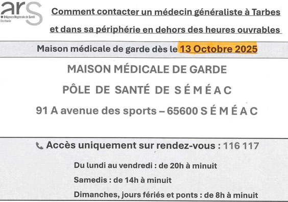 Maison Médicale de Tarbes déménagement.