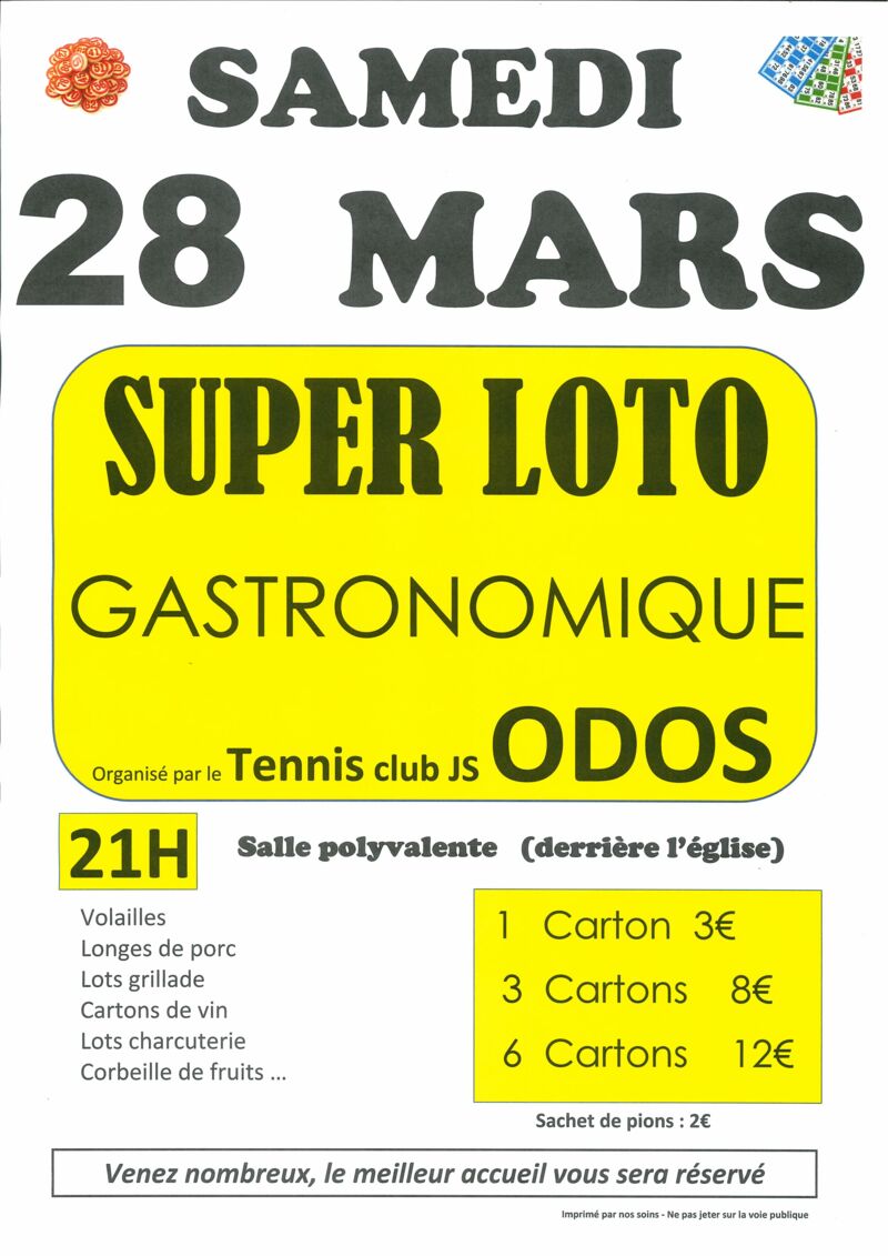 Loto 28 mars