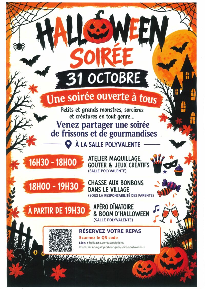 Soirée halloween