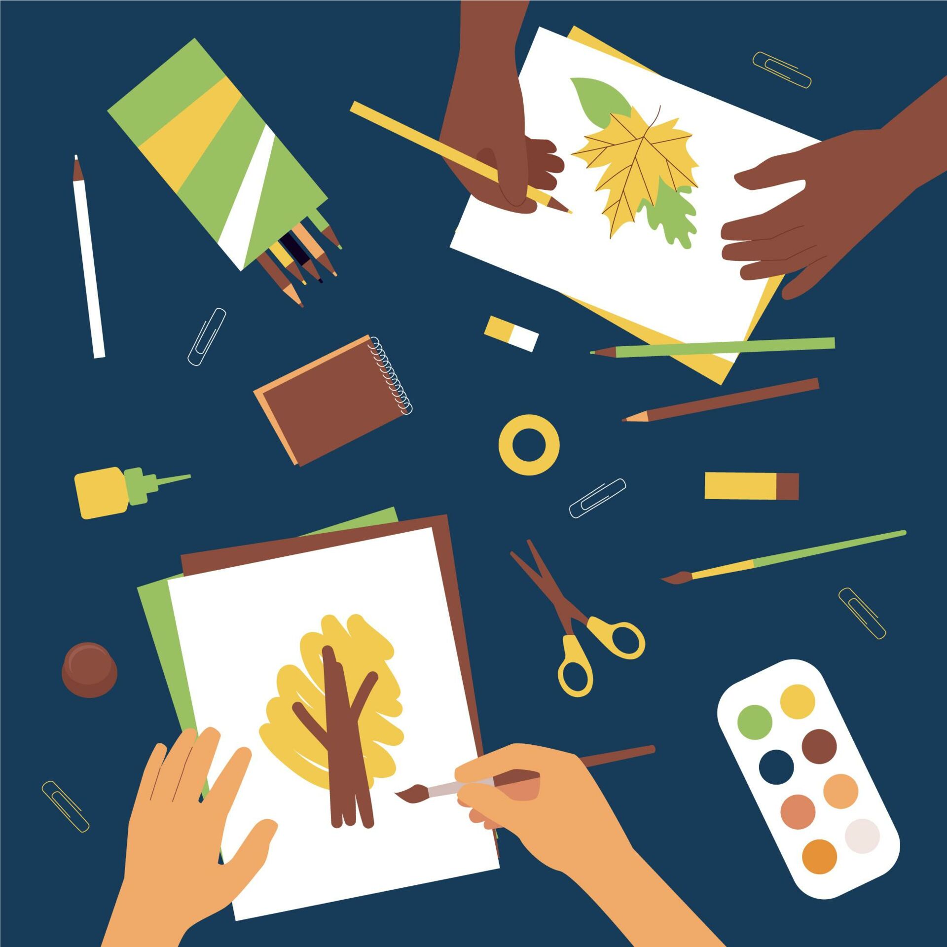 Logo atelier dessin